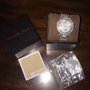 Never worn unisex Michael Kors Camille watch